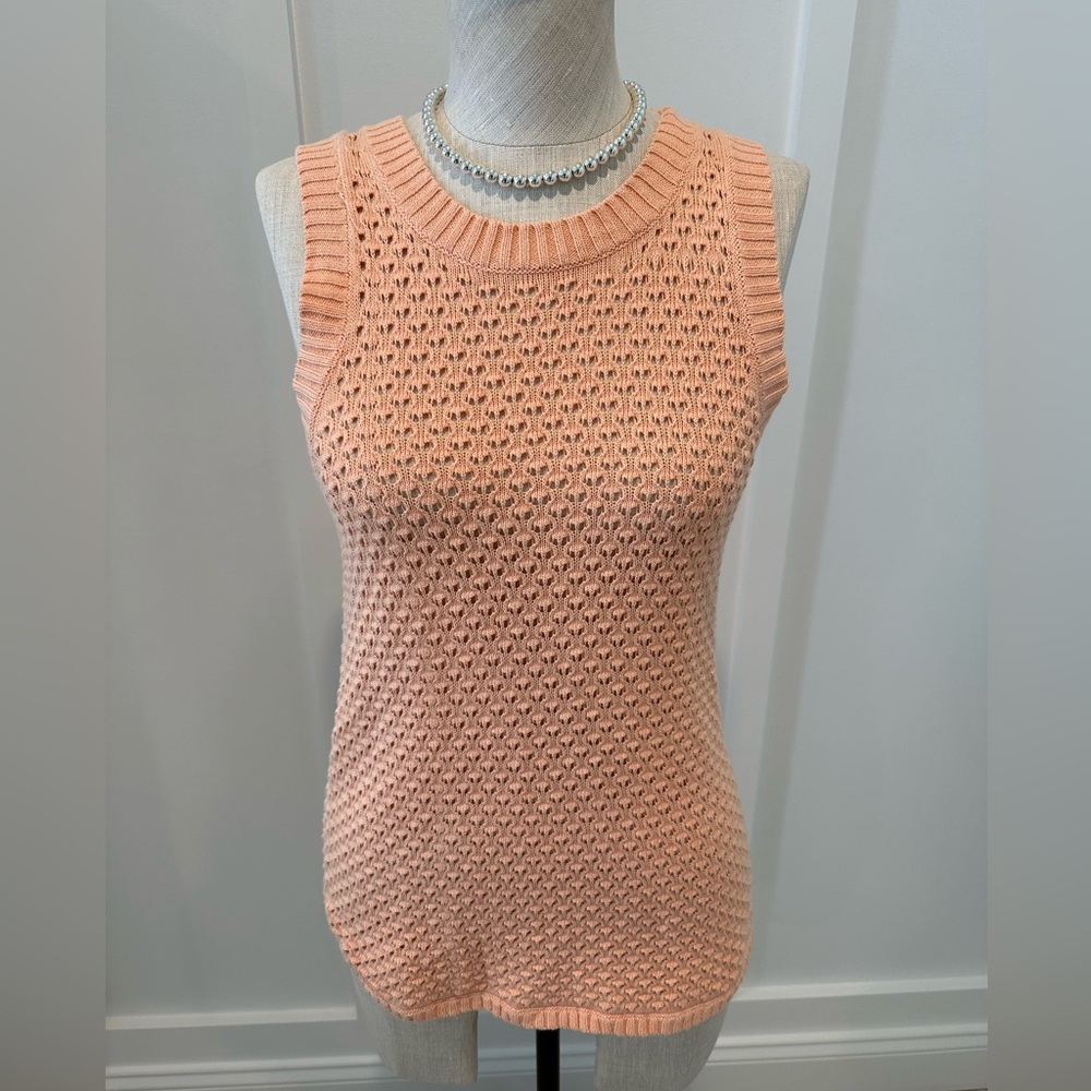 Banana Republic Light Peach Knit Top